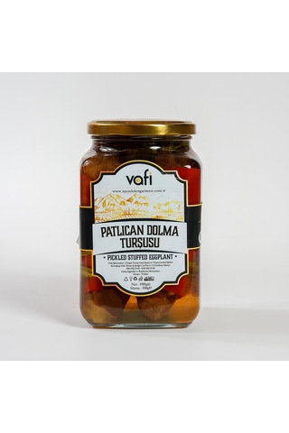 Vafi Turşu Serisi Patlıcan Dolma Turşusu 1000cc-500gr-8483