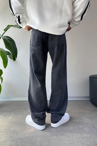 Flaw Basic Antrasit Baggy Jean-16674 Antrasit