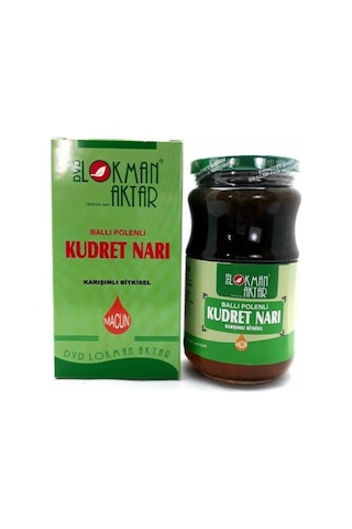 Lokman Aktar Ballı Polenli Kudret Narı Macunu 420 G Lokman Aktar Ballı Polenli Kudret Narı Macunu 420 G
