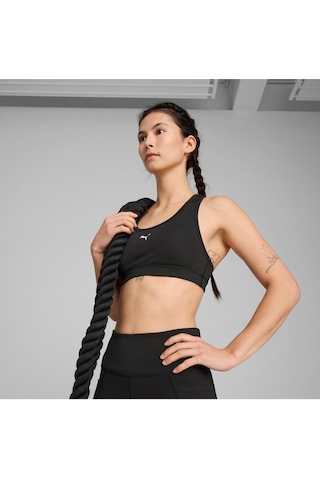 Puma Kadın 4keeps Siyah Spor Sütyeni - 52696101 Siyah
