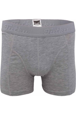 Abarta Erkek Elastan Boxer Renk Ve Beden Seçenekleri -1 Adet Gri