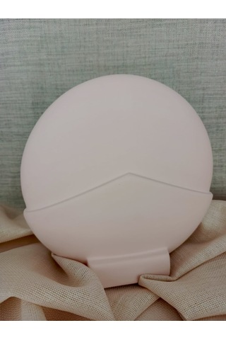 Skandinav Tarzı Yuvarlak El Yapımı Doğal Ham Beyaz Obje, Ev Dekoru