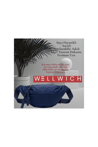 Wellwich Kadın Lacivert Çapraz Çanta Lacivert Lacivert