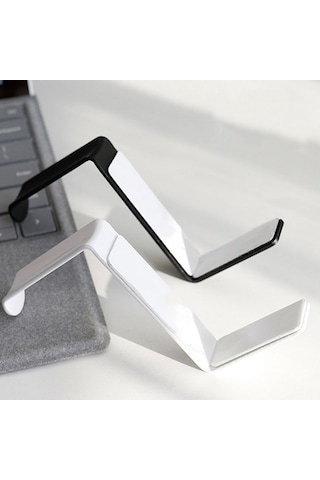 Sones 2 Adet Jd045 Bilgisayar Başlığı Kulaklık Askısı Çok İşlevli Metal Sergileme Rafı Siyah