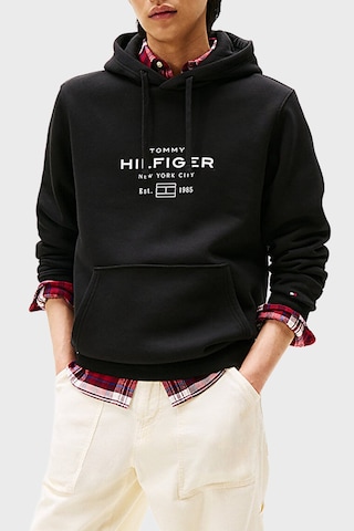 Tommy Hilfiger Erkek Sweat Mw0mw40864 Bds Siyah Siyah
