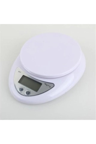 Hazneli Lcd Ekran Hassas Ölçüm Sensörlü 5 Kg Kapasite Dijital Mutfak Terazisi Tartısı Diğer