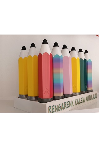 Kalemkutu-standı Çok  Renkli