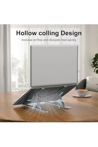 Daytona St-805 10-15.6'' Alüminyum Katlanabilir Laptop Dizüstü Bilgisayar Macbook Uyumlu Standı