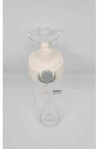 Kilitli Trıtan Matara 600 Ml Beyaz