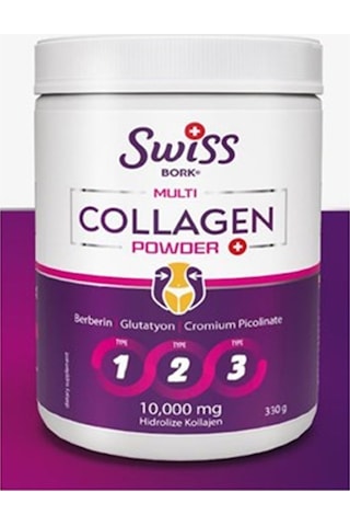 Swiss Bork Multi Collagen Powder 330 gr Swiss Bork Multi Collagen Powder 330 gr