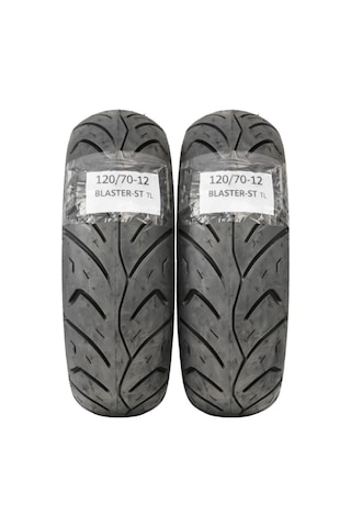Arora Cappucino, 120/70-12 Tl Ve 120/70-12 Tl Dubleks Motosiklet Lastik Seti