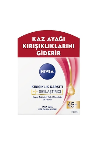 Nivea 45+ Yaşa Özel Yüz Kremi 50 ML Nivea 45+ Yaşa Özel Yüz Kremi 50 ML