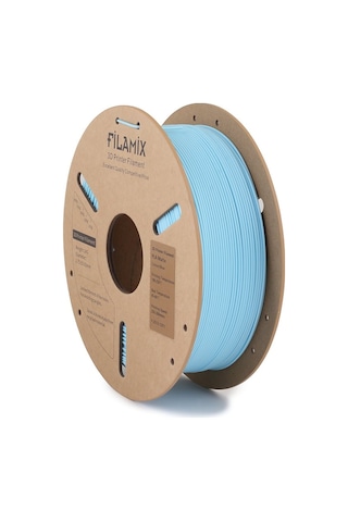 Filamix Pla Mat Mavi 1.75mm 1kg - Gerçek Mat Yüzey Profesyonel 3d Yazıcı Filamenti
