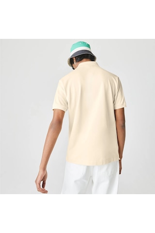 Lacoste Erkek Klasik Pike Kumaş Polo T-shirt Füme