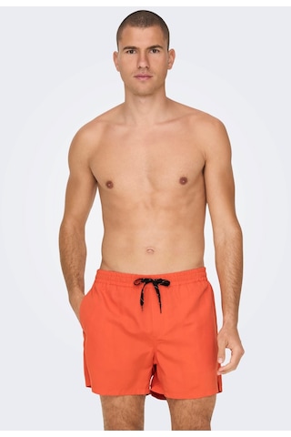 Only & Sons Erkek Onsted Deniz Şortu 22021832 Oranj