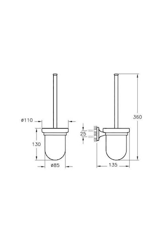 Artema A44790 Minimax Tuvalet Fırçalığı