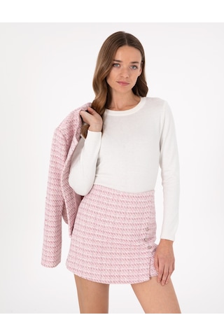 Pierre Cardin Kadın Ekru Kazak /triko 50300769-vr019 Ekru