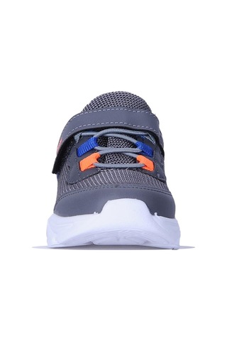 Mp 251-3436 Füme Işıklı Cırtlı Erkek Çocuk Spor Ayakkabı Füme
