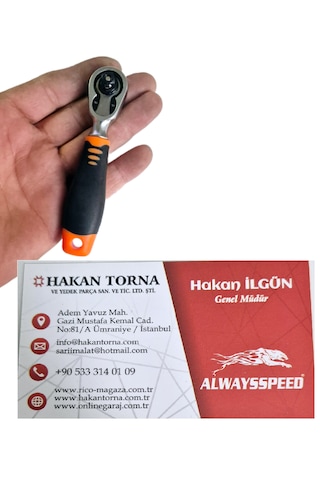 Retta 1/4 Mini Lokma Cırcır Kolu 100mm