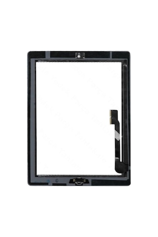 Apple iPad 4 A Uyumlu 1458 Butonlu Dokunmatik Beyaz