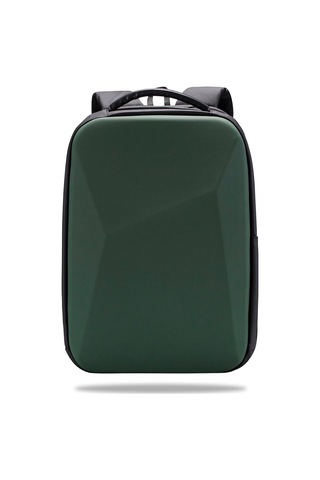 Classone Ga-0017 Gauntlet V1 Sert Kabuk Serisi 15.6 İnch Wtx Pro Su Geçirmez Kumaş Laptop Çantası -yeşil