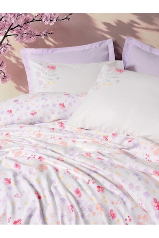 Cotton Box Estiva Çift Kişilik Pike Takımı Winsome Lila Lila