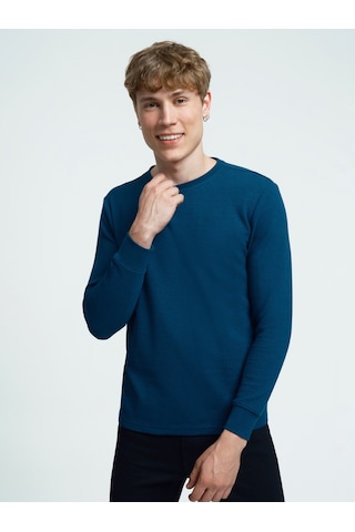 Loft Koyu Mavi Erkek Sweatshirt Lf2034194 Koyu Mavi
