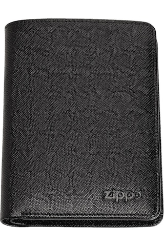 Zippo Saffiano Deri Cüzdan 2007072 Siyah