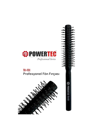 Powertec TR-701 Profesyonel Fön Makinesi + Profesyonel Berber Fön Fırçası