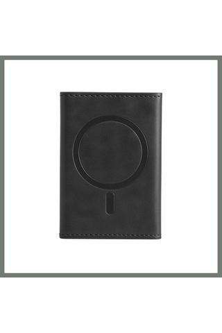 Mmb-trade Joko Tema Magsafe Deri Kartlık - Siyah Mmbz