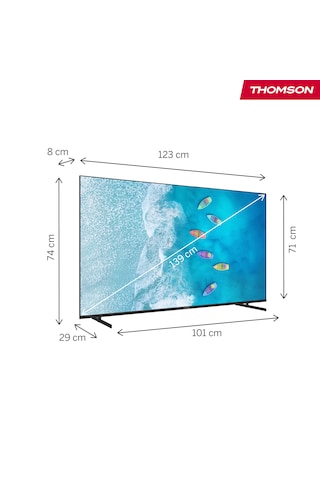 Thomson TV 55UG4S15 55" 139 CM 4K UHD Smart Google TV