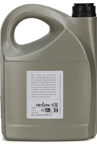 GM 5W30 Dexos 1 Gen 3 Motor Yağı 5 L