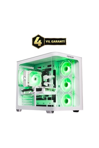 Monster Tulpar TD3 V1.1.2 R5-7500F 16 GB 1 TB RX9060 Free Dos Masaüstü Oyuncu Bilgisayarı Beyaz