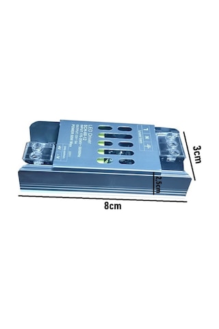 5amper /12v/60w Şerit Led Trafosu Süper Slim Fansız