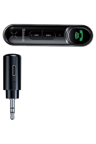 Baseus Wireless Bluetooth 5.0 3.5mm Jack Aux Araç Ses Aktarım Kit
