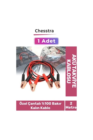Premium Çantalı %100 Bakır Kalın Kablo 1200 Amper Güçlü Oto Akü Takviye Hızlı Şarj Kablosu 2 Metre