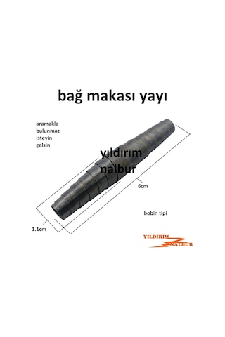 4 ADET BAĞ MAKASI YAYI ŞAÇ BOBİN BUDAMA MAKASI GÖBEK YAYI TEL