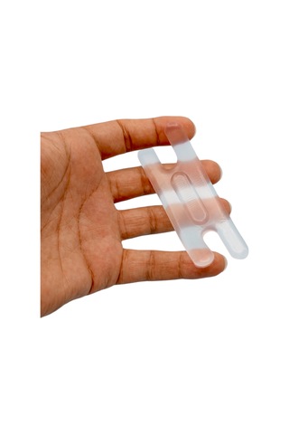 Akestoria Med Kare Şekli Ayakkabı Vurma Önleyici Silikon Önleyici 2 Adet 1 Çift Fc-027 Standart