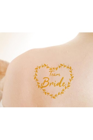 10 Ad Team Bride Geçici Dövme Bekarlığa Veda Bride To Be Dövmesi