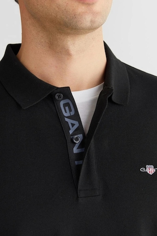 Gant Erkek Siyah Regular Fit Polo Yaka Polo-11408 SIYAH