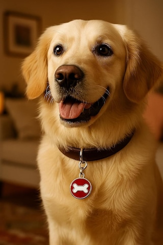 Busstier Kedi Köpek İsimlik Metal Pet Kimlik Rozeti İsim Telefon Yazılabilir Dayanıklı Suya Dayanıklı Tasmaya Uy