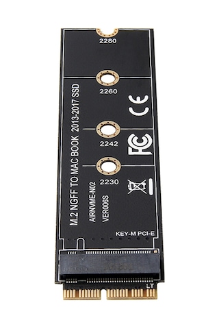 Yuntech01 M.2 Nvme Ssd'den Apple Macbook Air Pro 2013-2017 Ssd'ye Dönüştürücü Adaptör Kartı