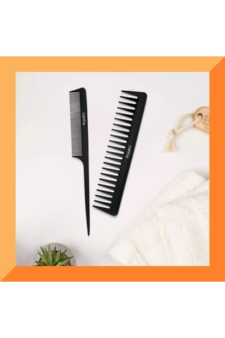 Cantu Karbon Fiber Isıya Dayanıklı Saç Kırılmalarını Engelleyen Taraklar