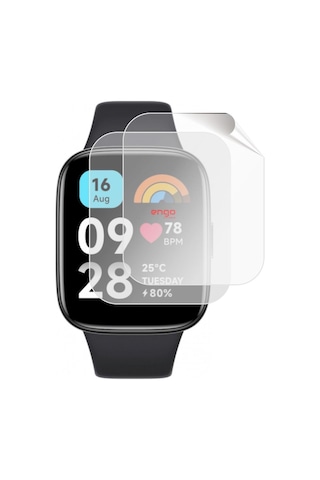 Xiaomi Redmi Watch 3 Active Ekran Koruyucu Tpu 2 Adet