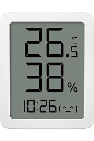 Xianwen Xiaomi Miaomiaoce Serisi Lcd Termometre Nem Ölçer Ve Saat