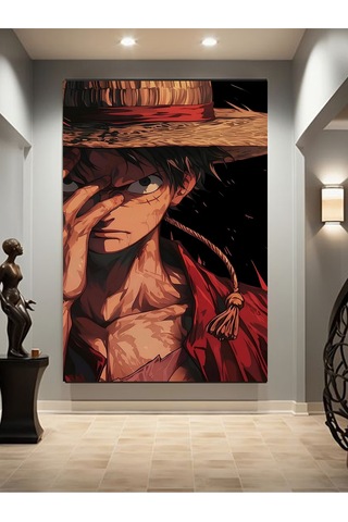 One Pıece Anime Kanvas Tablo