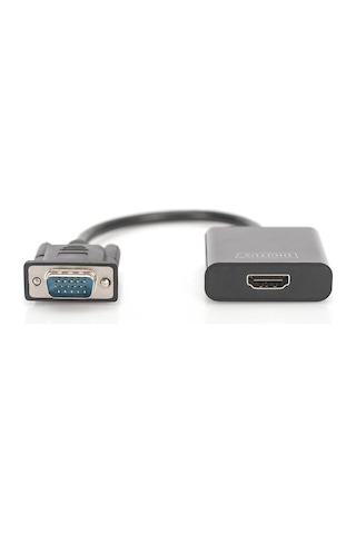 Digitus Da-70473 Vga Dan Hdmi Ya Dönüştürücü + Ses 3,5mm Full H