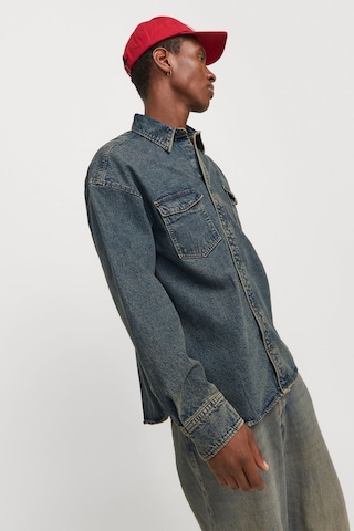 Jack & Jones Erkek Kot Gömlek Lacivert