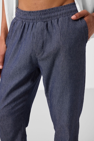 Tommylife Kot Lacivert Standart Fit Dokuma Hafif Esnek Chino Erkek Pantolon - 82176 Lacivert