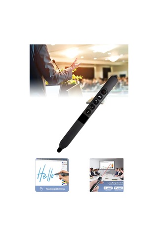 Akıllı Tahta Dokunmatik Yazım Kalemi Slayt Dijital Sunum Kumandası Wireless Presenter Pointer